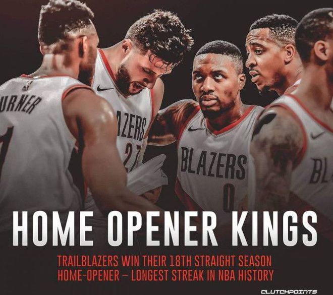 开拓者大胜尼克斯，取得开门红的简单介绍